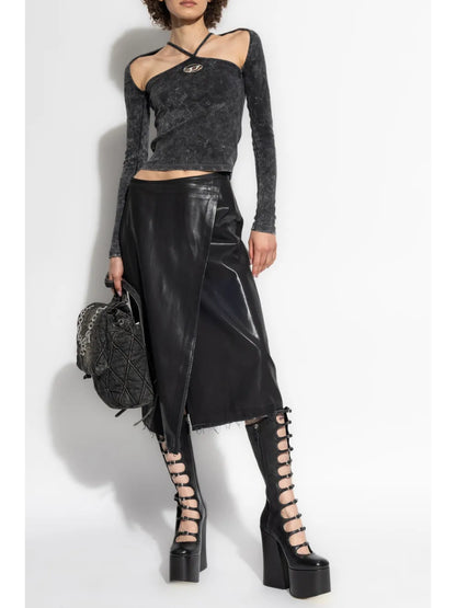 O-Kessy-Long-P1 Midi Skirt