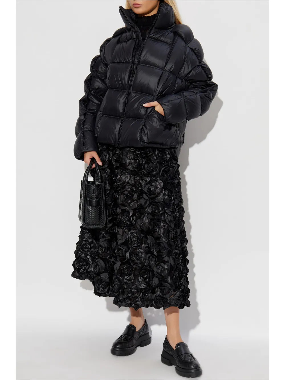 Panelled Puffer Jacket