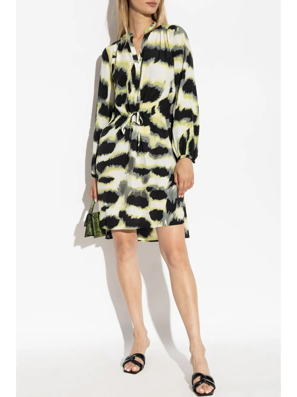 Abstract-Print Dress
