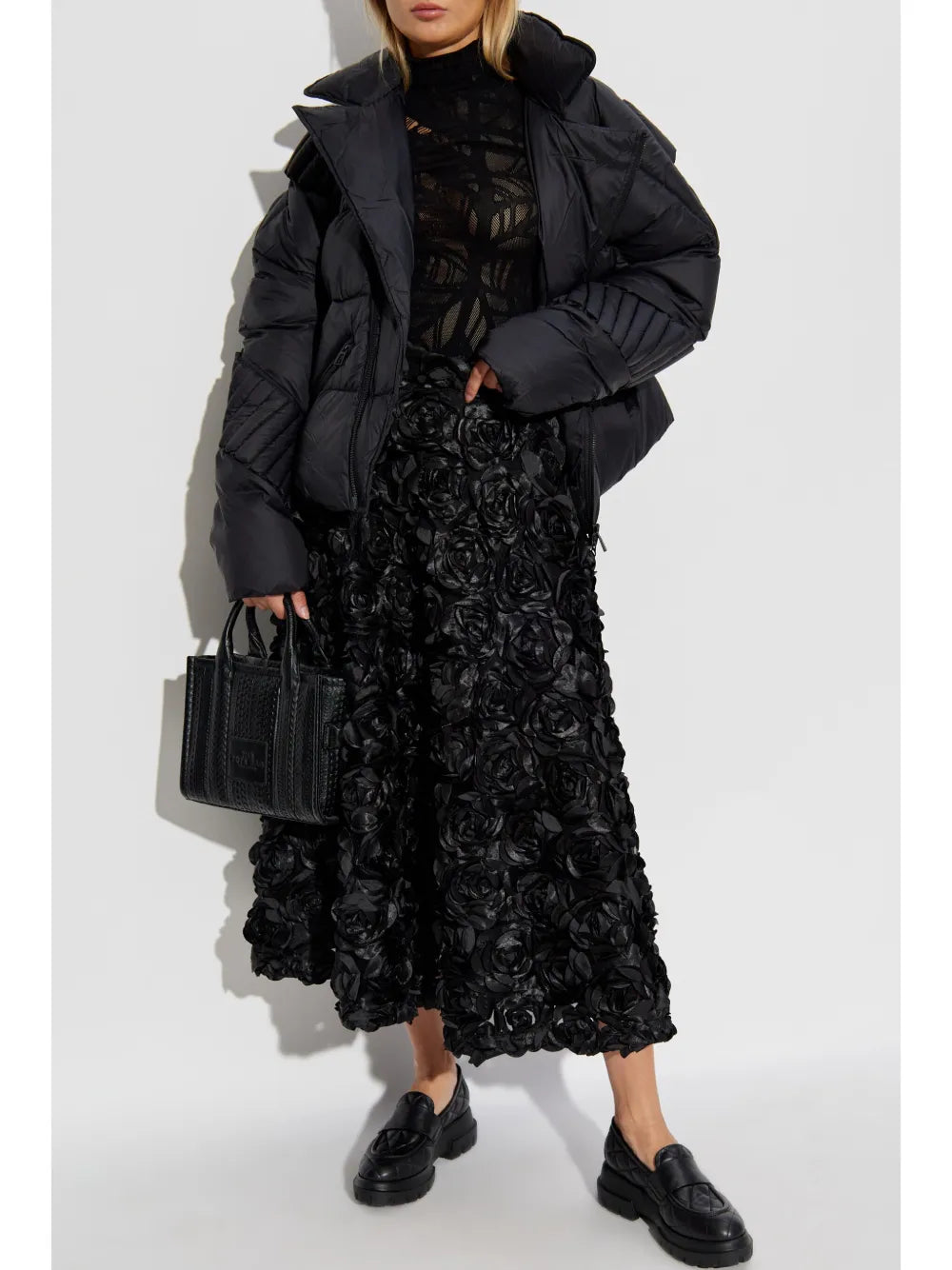 Panelled Puffer Jacket