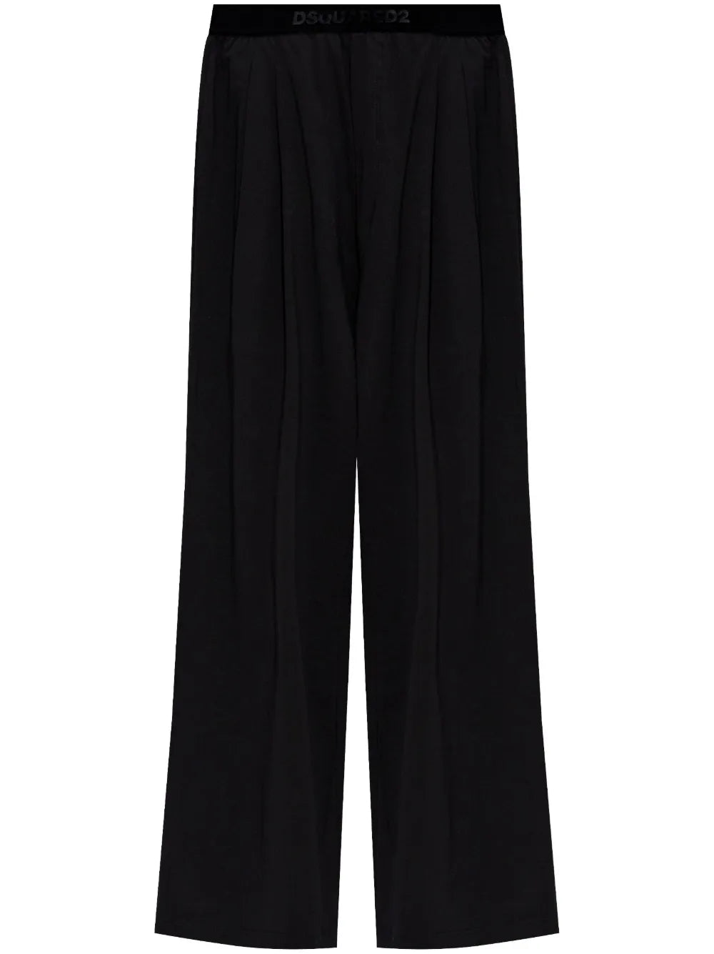 Cotton Straight-Leg Trousers