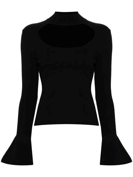 Cut-Out Sweater
