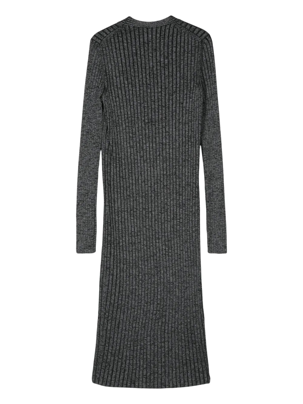 Ribbed-Knit Midi Dress