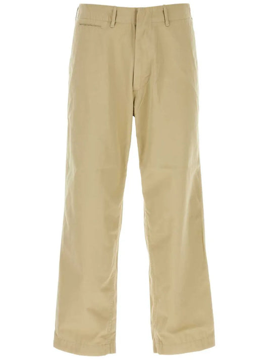 Concealed-Fastening Straight Trousers