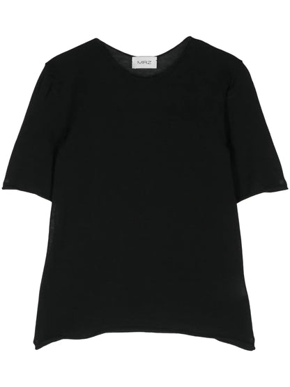 Fine-Ribbed Top