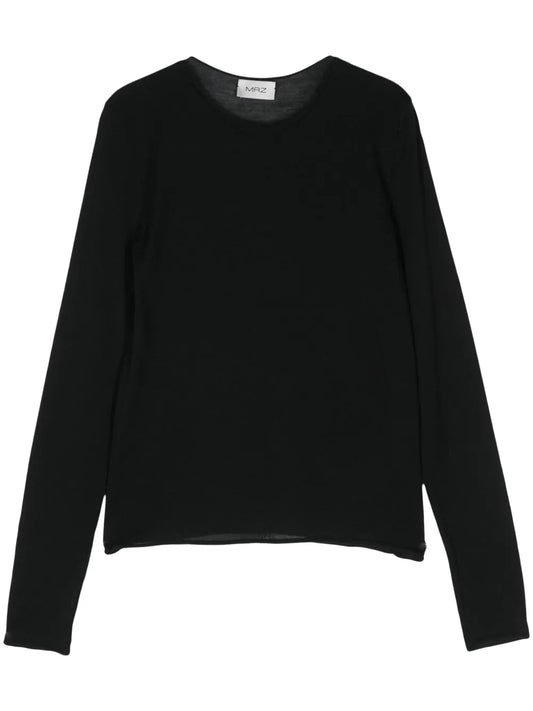 Fine-Ribbed Jumper
