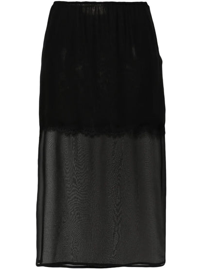 Layered Midi Skirt