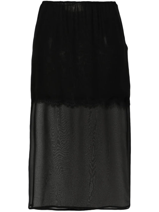 Layered Midi Skirt