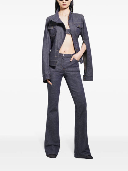 Cotton Bootcut Jeans