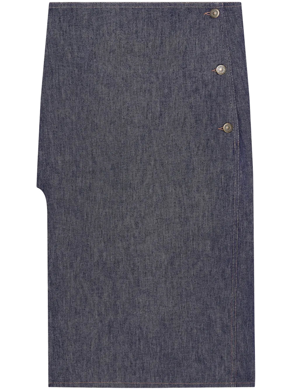Straight Denim Skirt