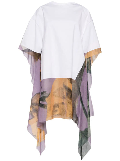 Panelled T-Shirt Dress