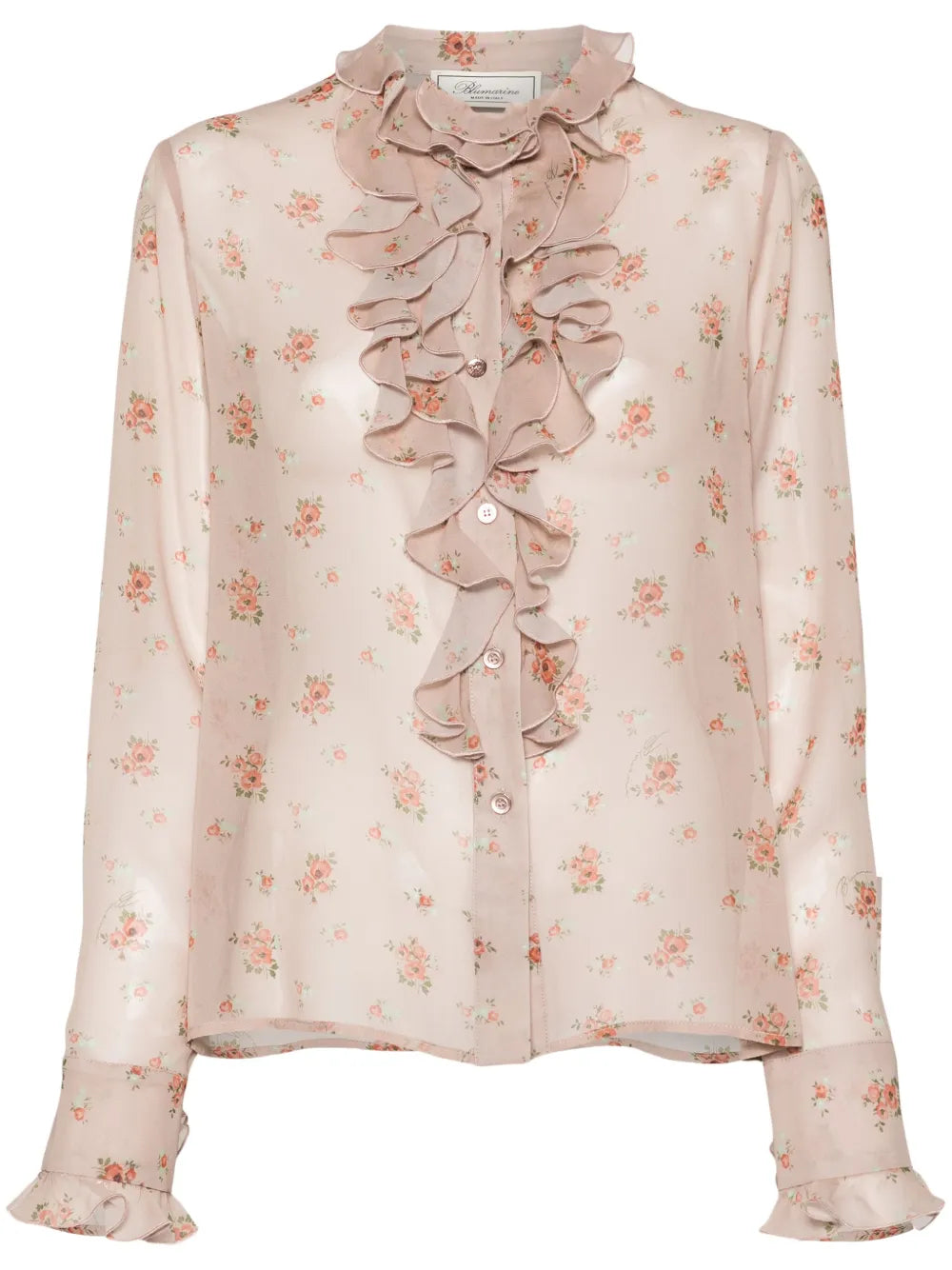 Floral-Print Shirt