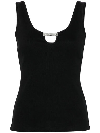 Bow-Detail Tank Top
