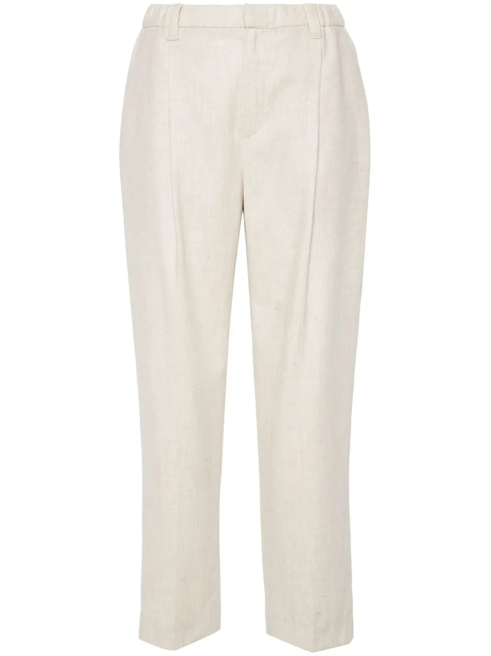 Pleat-Detail Trousers