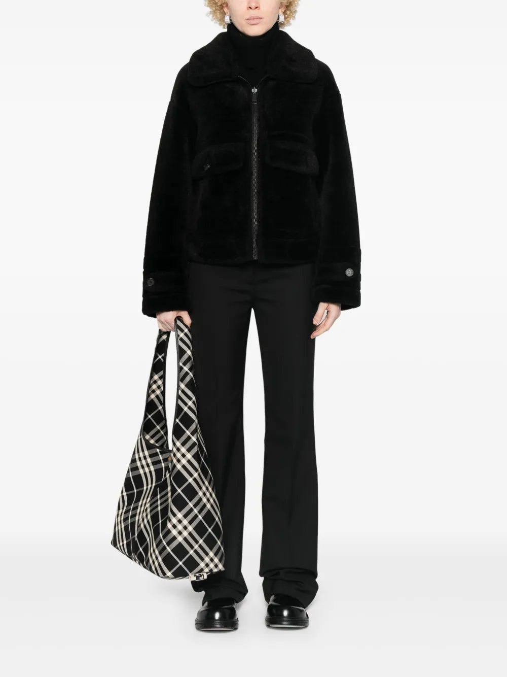 Faux-Shearling Jacket