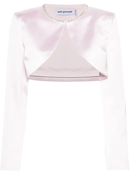 Satin Bolero Jacket