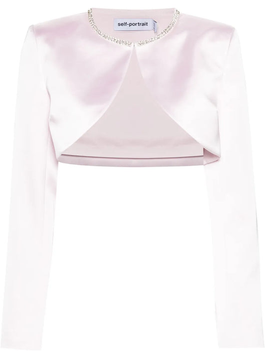 Satin Bolero Jacket