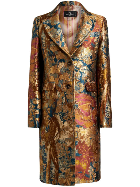 Jacquard Coat