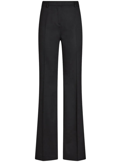 Wool Flared Trousers