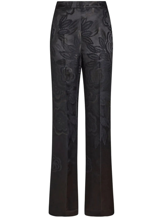 Jacquard Palazzo Trousers