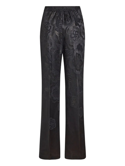 Jacquard Palazzo Trousers