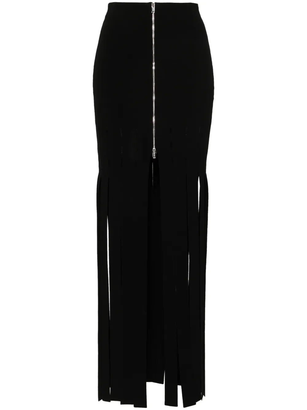 Fringed Midi Skirt