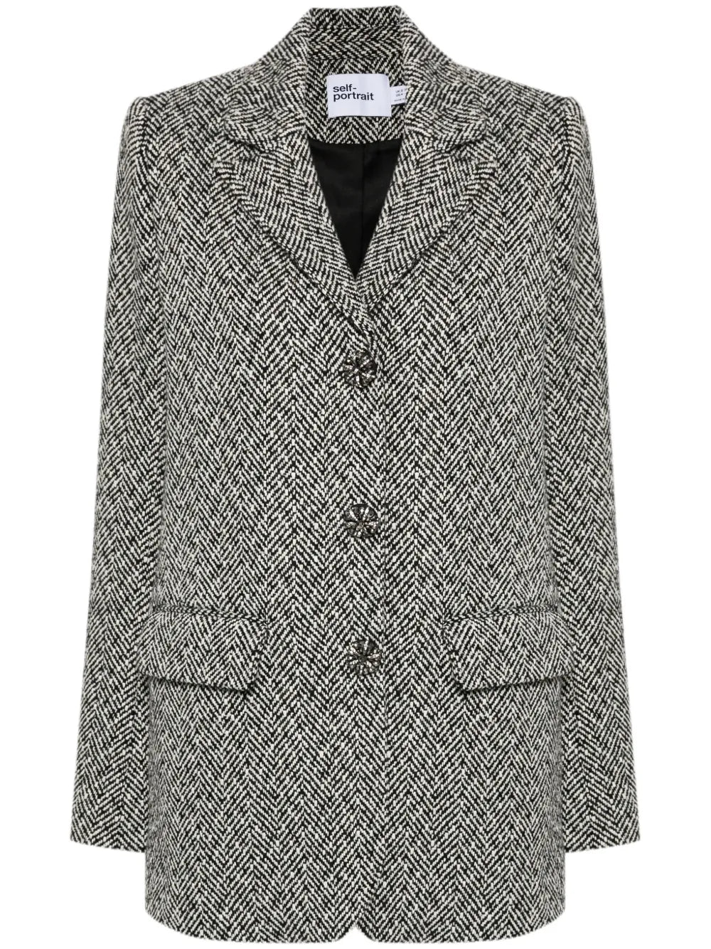 Herringbone Blazer