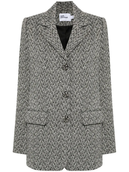 Herringbone Blazer