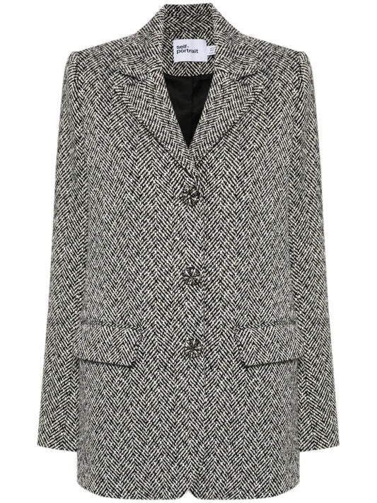 Herringbone Blazer
