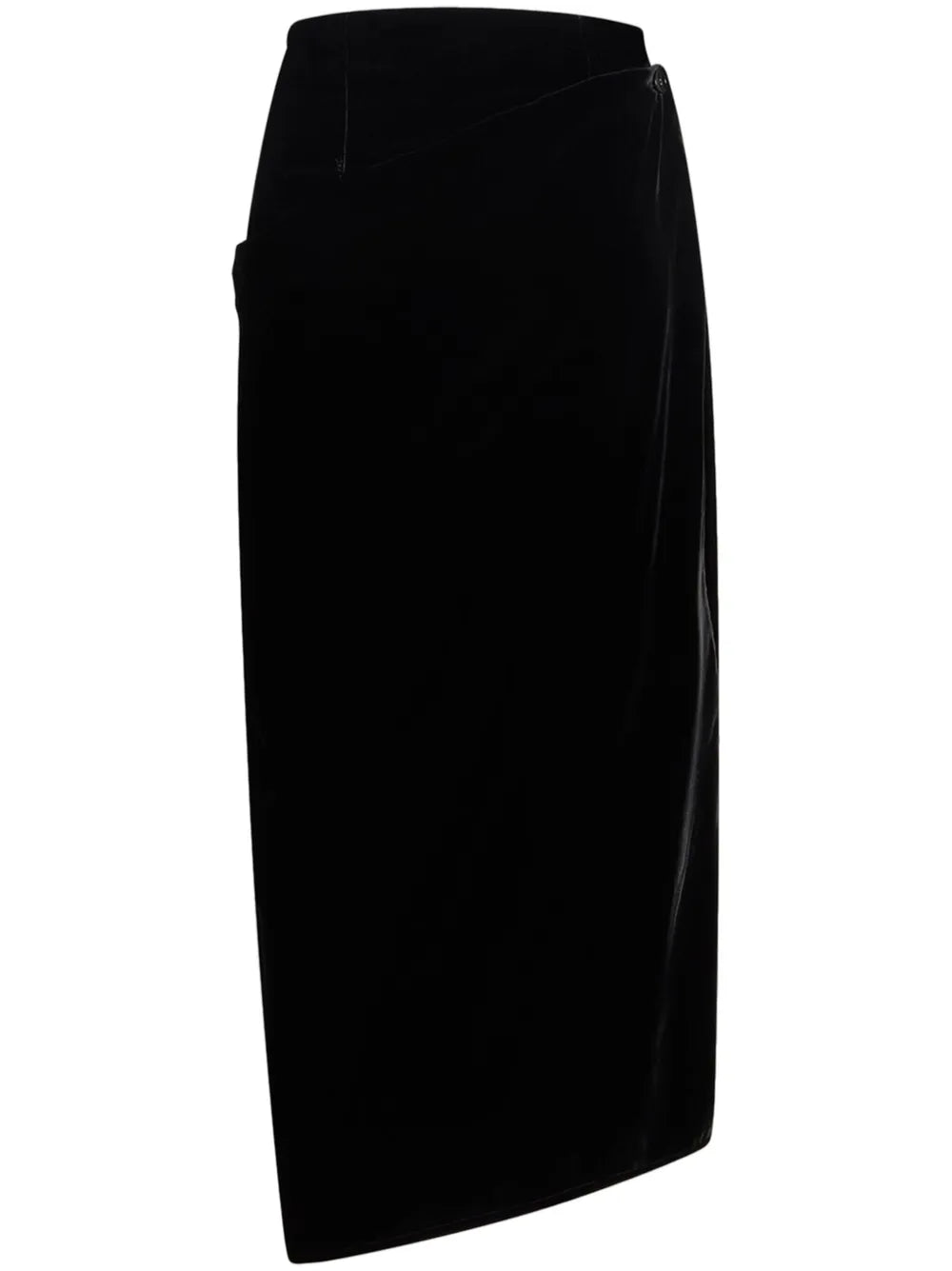 Velvet Midi Skirt