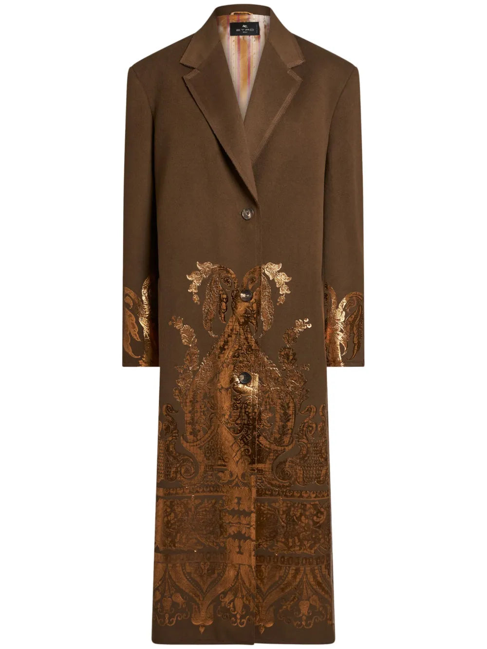Metallic Print Coat