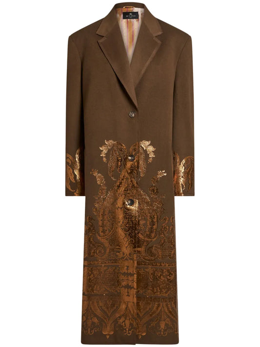 Metallic Print Coat