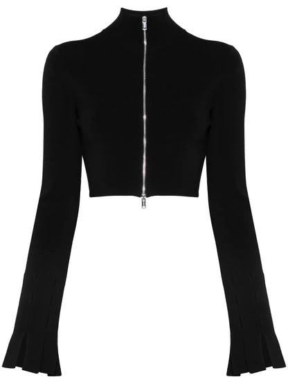Zip-Up Cardigan