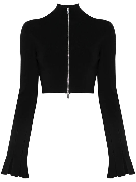 Zip-Up Cardigan