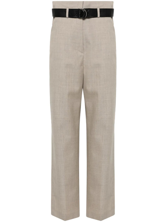 Straight-Leg Trousers