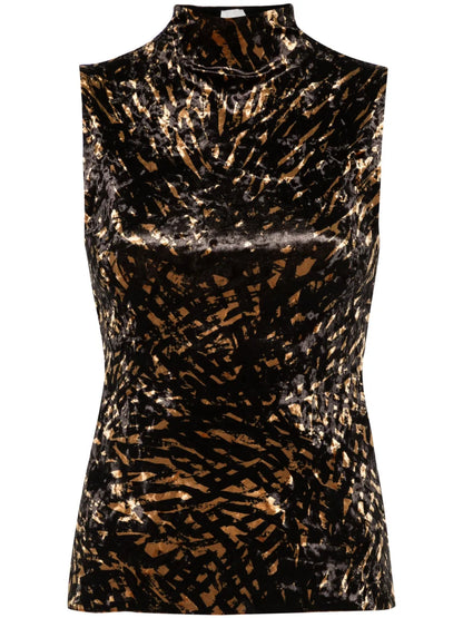 Animal-Pattern Top