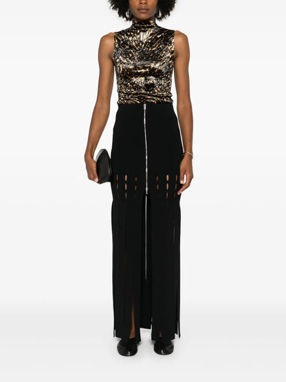 Animal-Pattern Top