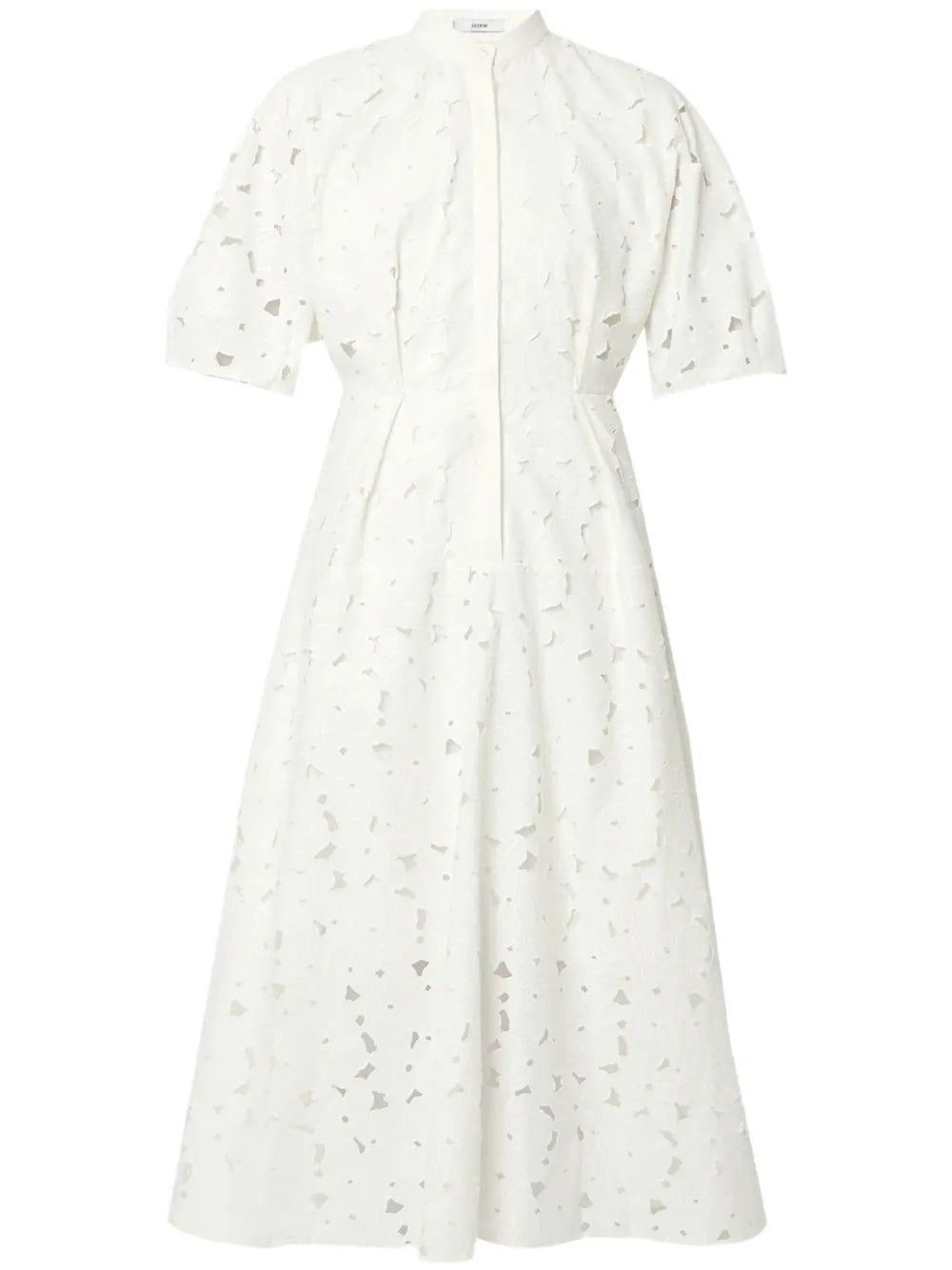Short-Sleeve Midi Dress