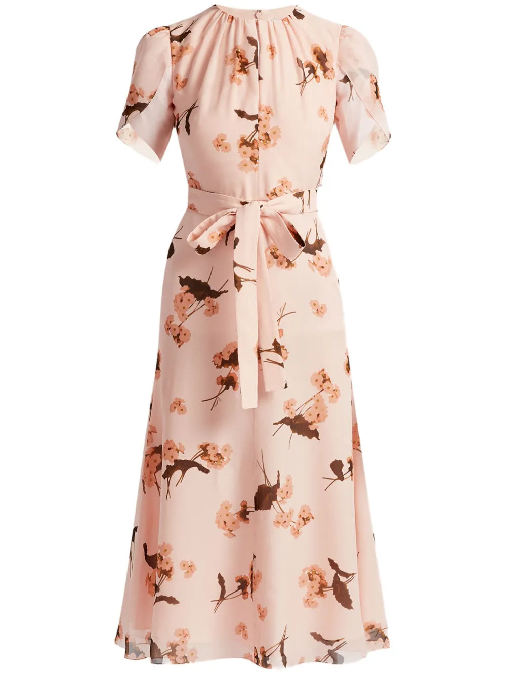 Short-Sleeve Midi Dress