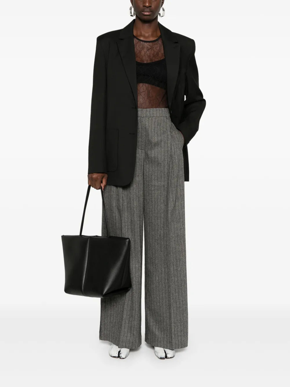 Semi-Sheer Blouse