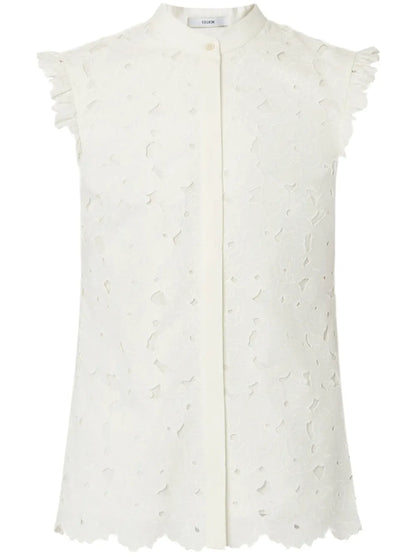 Ruffle-Detailing Shirt