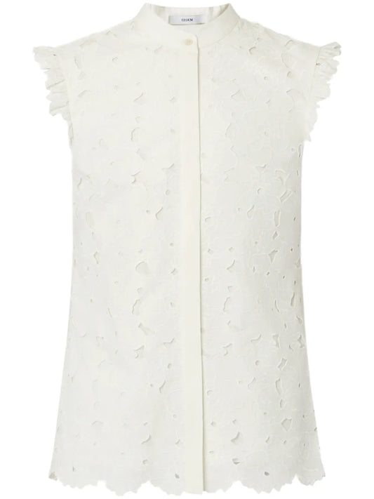 Ruffle-Detailing Shirt