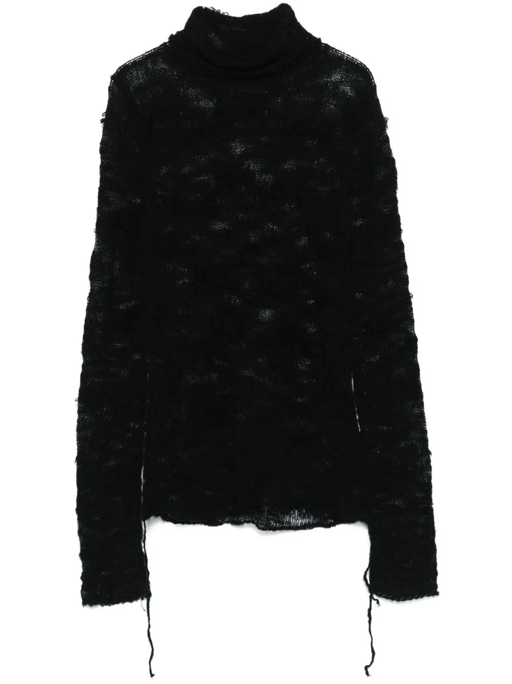 Numbers-Motif Sweater