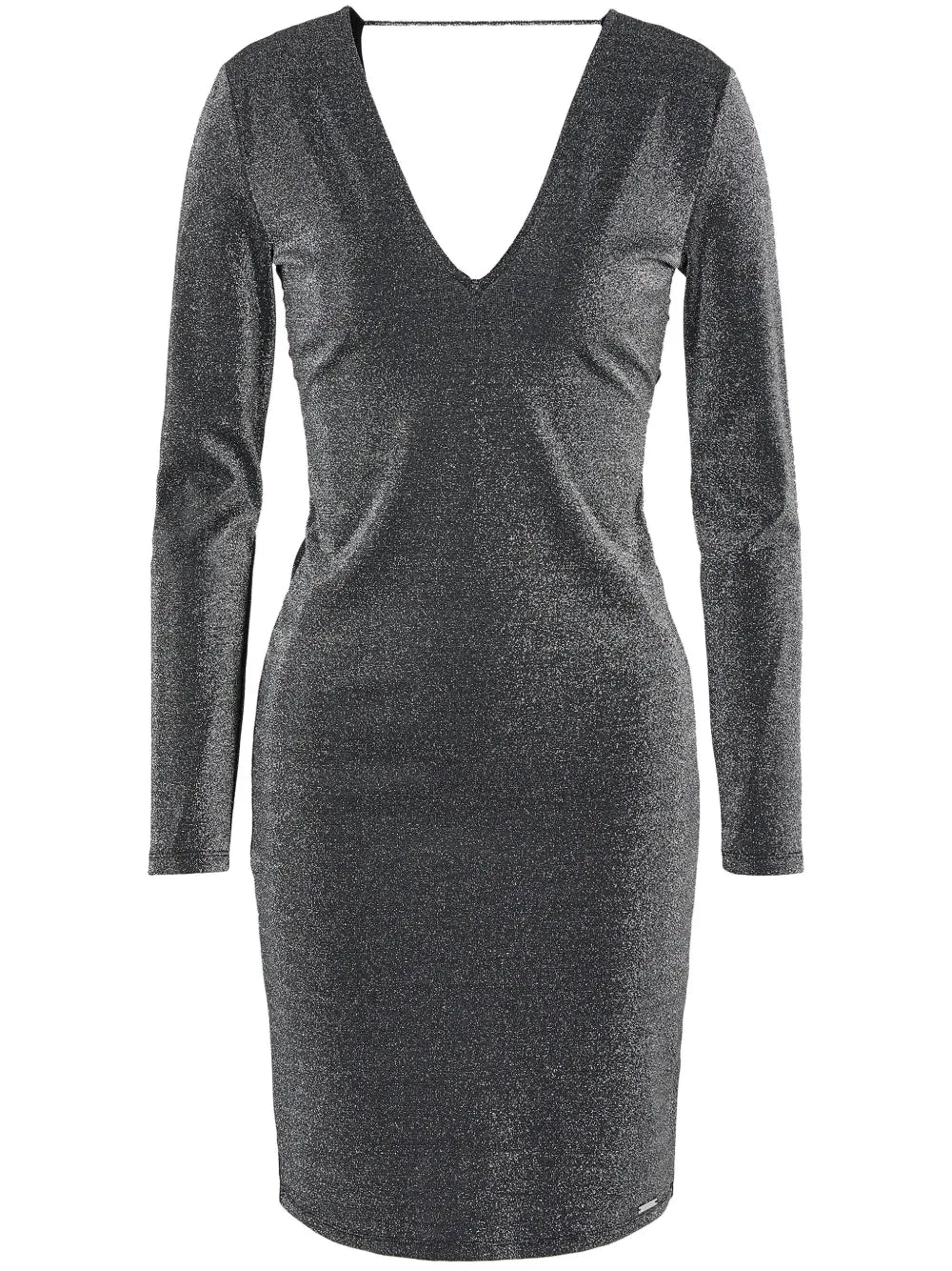 Open-Back V-Neck Dress