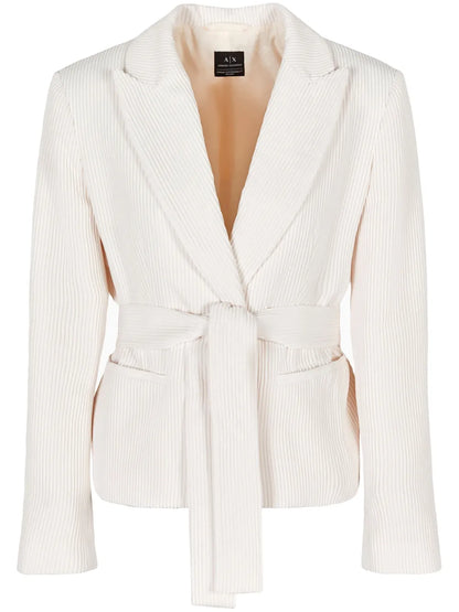 Corduroy Belted Jacket