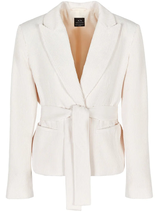 Corduroy Belted Jacket