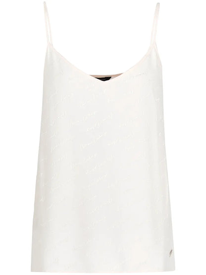 Monogram-Pattern Tank Top