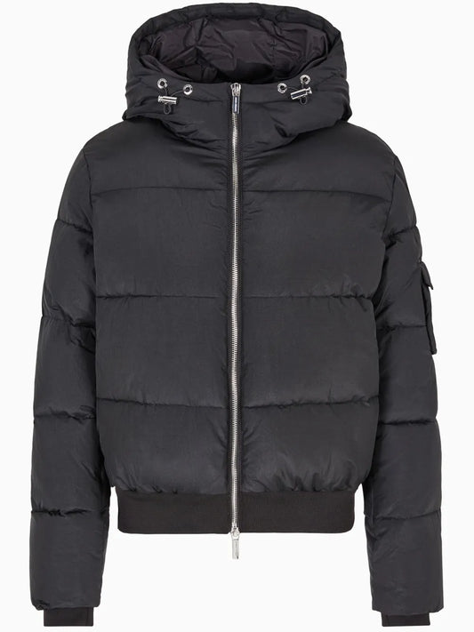 Logo-Patch Puffer Jacket