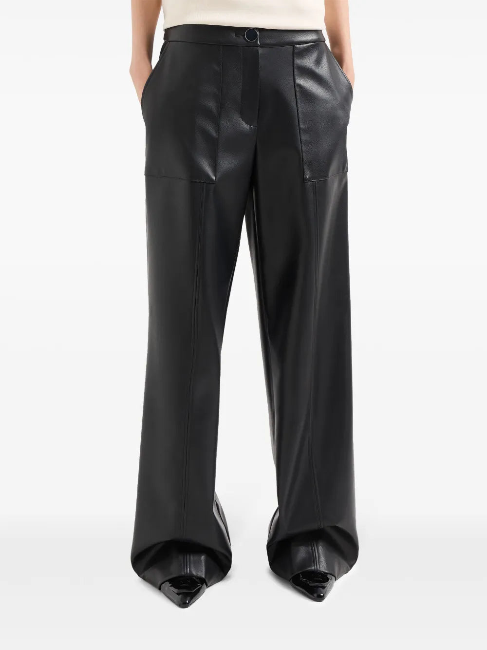 Patch-Pocket Palazzo