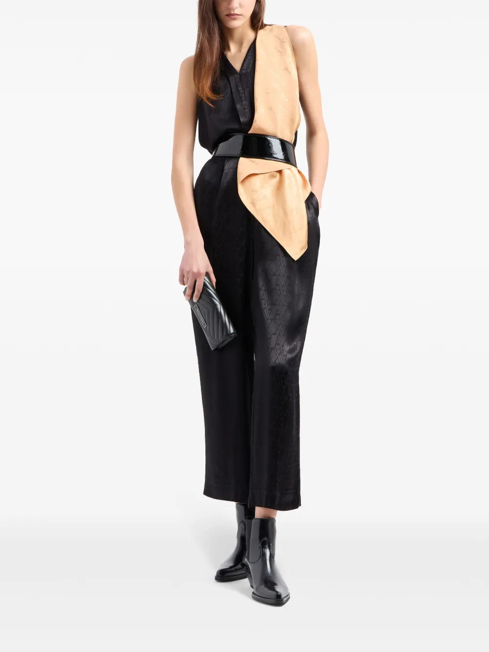 Monogram-Pattern Trousers